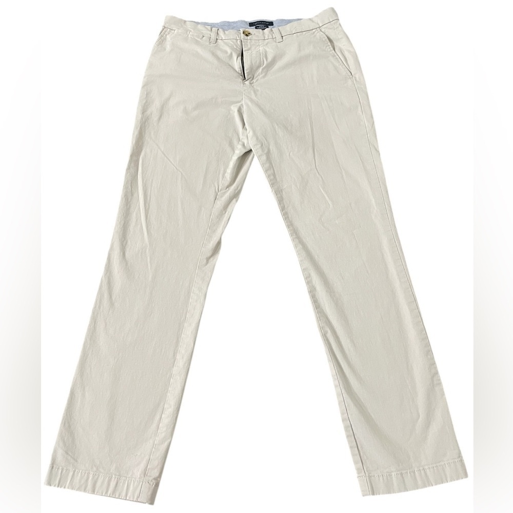 Tommy Hilfiger Slim Fit Cargo Ivory Pants size 34/32
